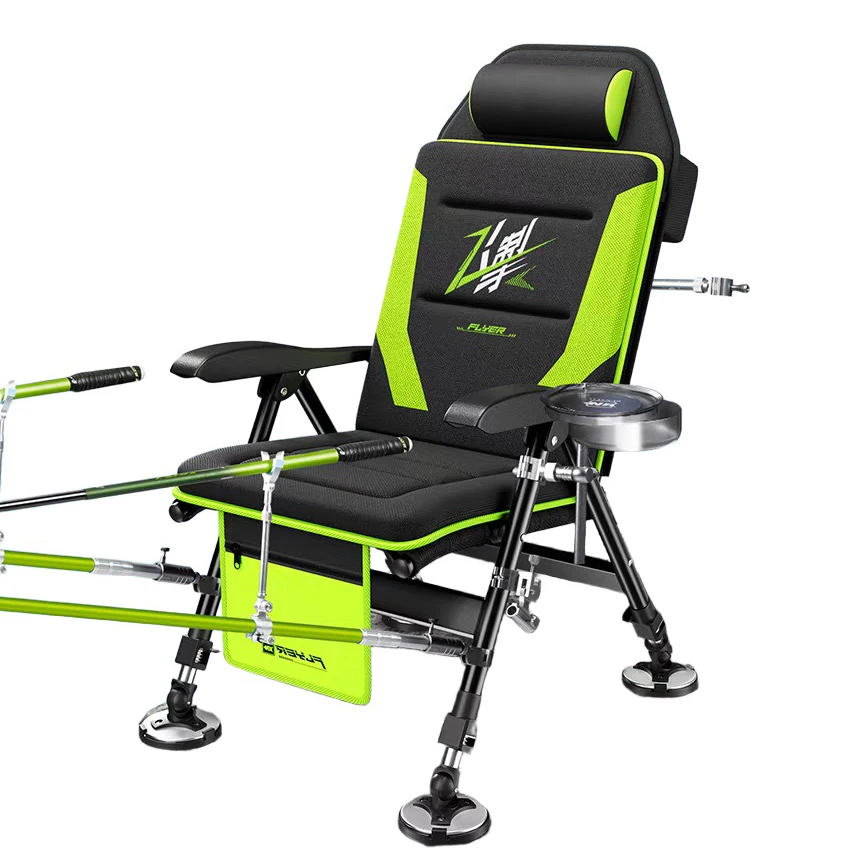 Chaise de pêche portable européenne pliable pour pêcheurs nomades design ergonomique confortable