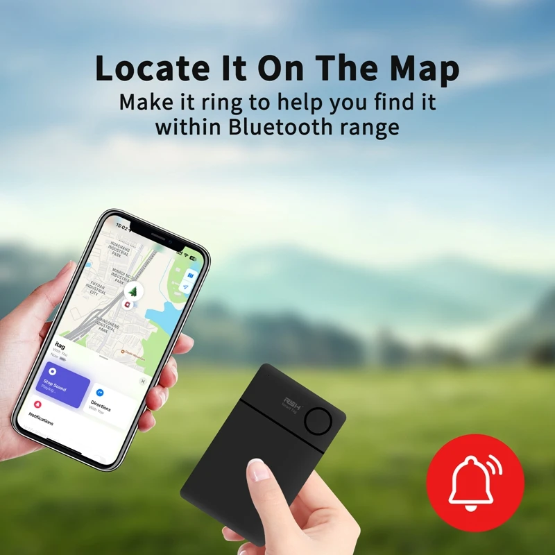 Smart Card Tracker Work Apple Find My App Wireless Rechargerable Anti Lost Item Locator Luggage Bluetooth Tracker GPS gps locator anti lost tracker anti lose tracker item locator anti lost locator