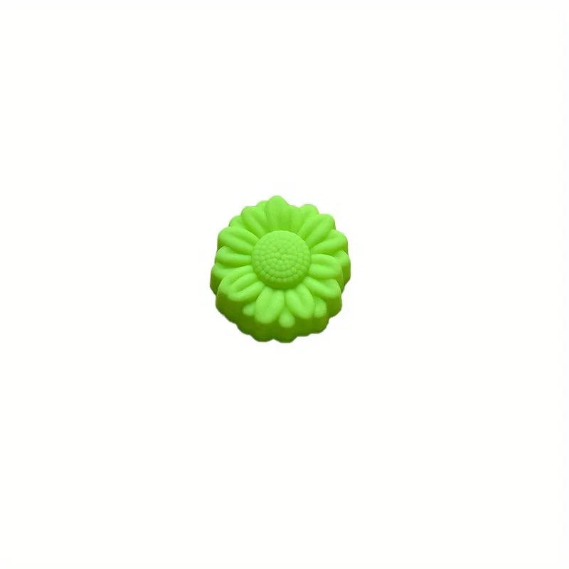 1pc 3D Flower Silicone Cake Molds, Diy Jelly Pudding Cake Candle Silicone Mold, Kitchen Party Decoration Supplies