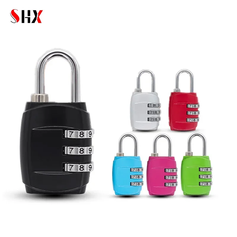 4 Dial Digit Password Lock Combination Suitcase Luggage Metal Code Password Locks Padlock Travel Safe Anti-Theft Cijfersloten - AliExpress 