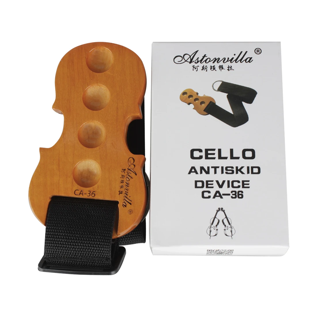Description Picture 2 of itemSLADE Cello Anti Slip Pad Strap Support Violin Holder Adjustable Length Nylon Rope Base Mat Stringed Instrument Accessories