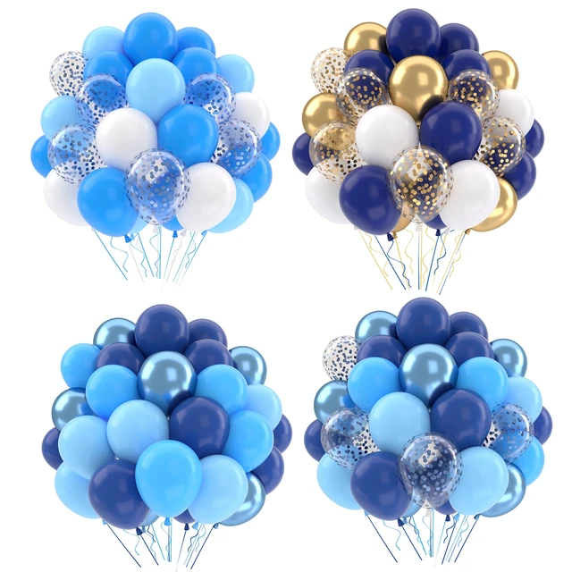 Ballons métalliques en Latex perlé, confettis dorés, pour anniversaire, mariage, réception-cadeau pour bébé, décor de fête, 31/36/37/51/101 pièces 4