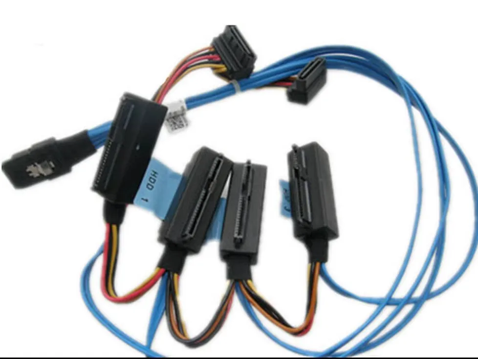 

233TD 4DROP MINI SAS SATA кабель для DELL T110