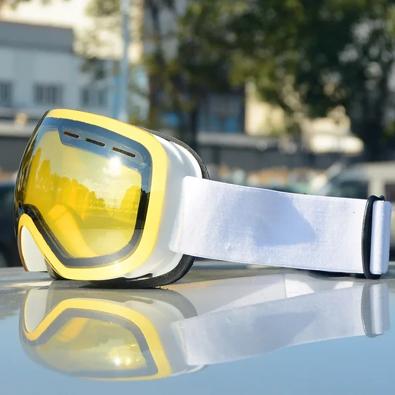 Ski Goggles Men Women Double Layers Anti-Fog Big Ski Mask UV400 Glasses Protection Skiing Winter Snow Snowboard Goggles 4