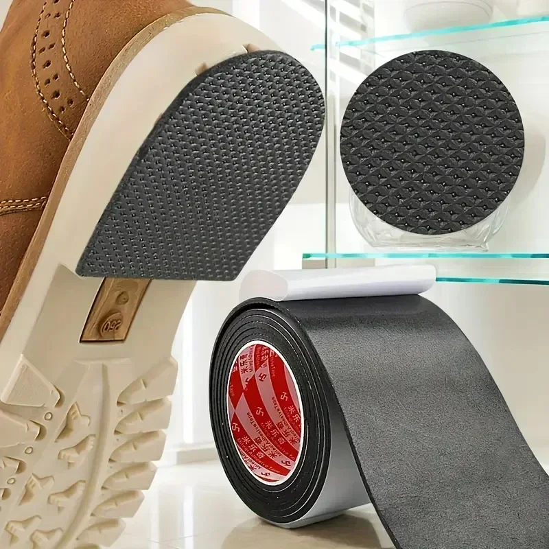 Hoe Sole Anti Slip Stickers Cuttable Shoes Wear Resistant Self Adhesive Stickers shoe sole sticker,shoe repair sticker,shoe repair patch