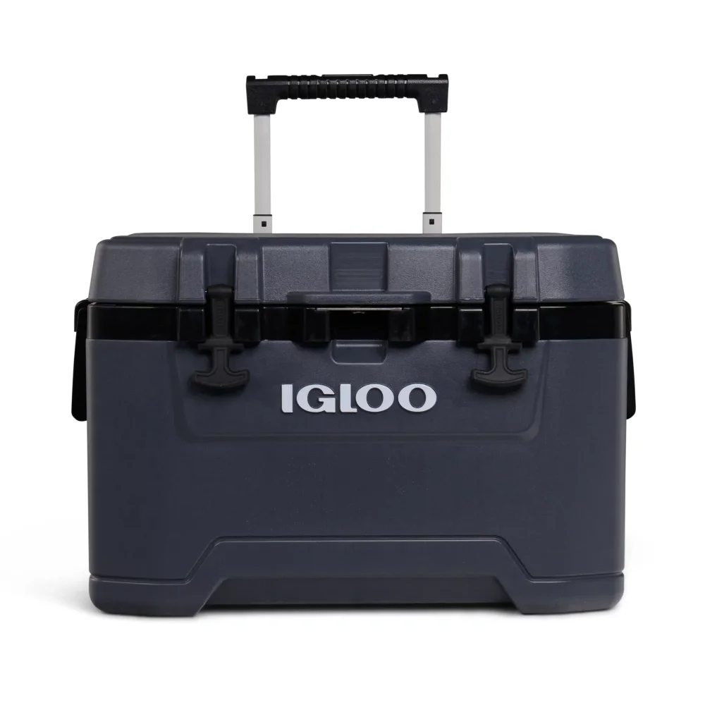 

52 Qt Ice Chest Cooler with Wheels camping cooler camping cooler box