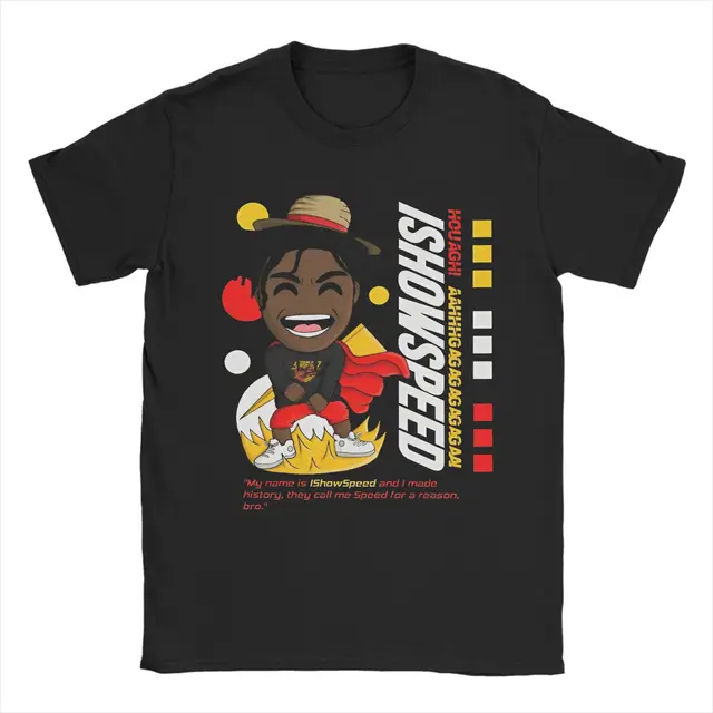 Men Women New Arrival iShowspeed  T Shirt Tee Cotton  T-shirts Clothes 4