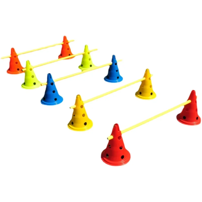 Soccer Cones Plastic Obstacle Equipment Agility Marker Cone Training Sports Cones for Football Basketball Indoor Outdoor Activit