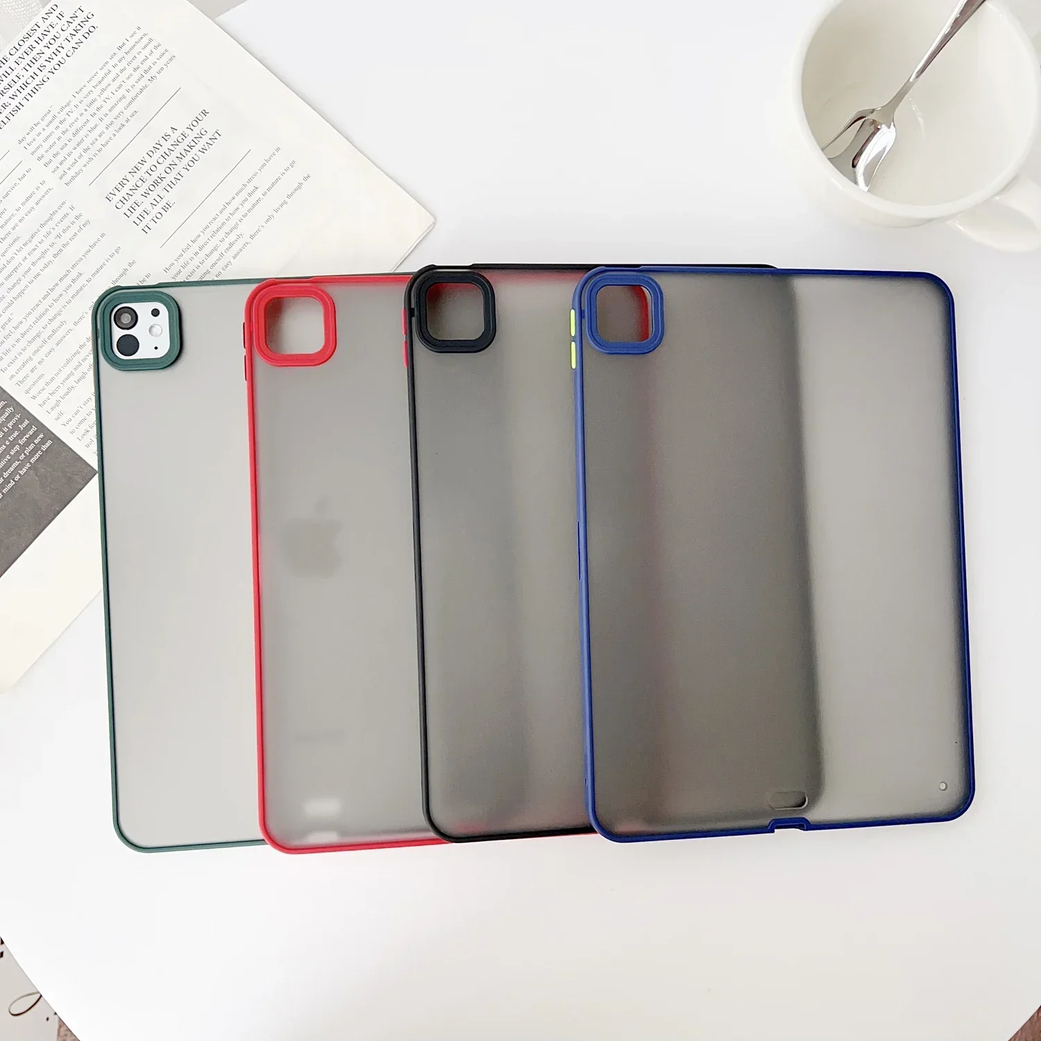Matte Shockproof Tablet Case with Enhanced Protection