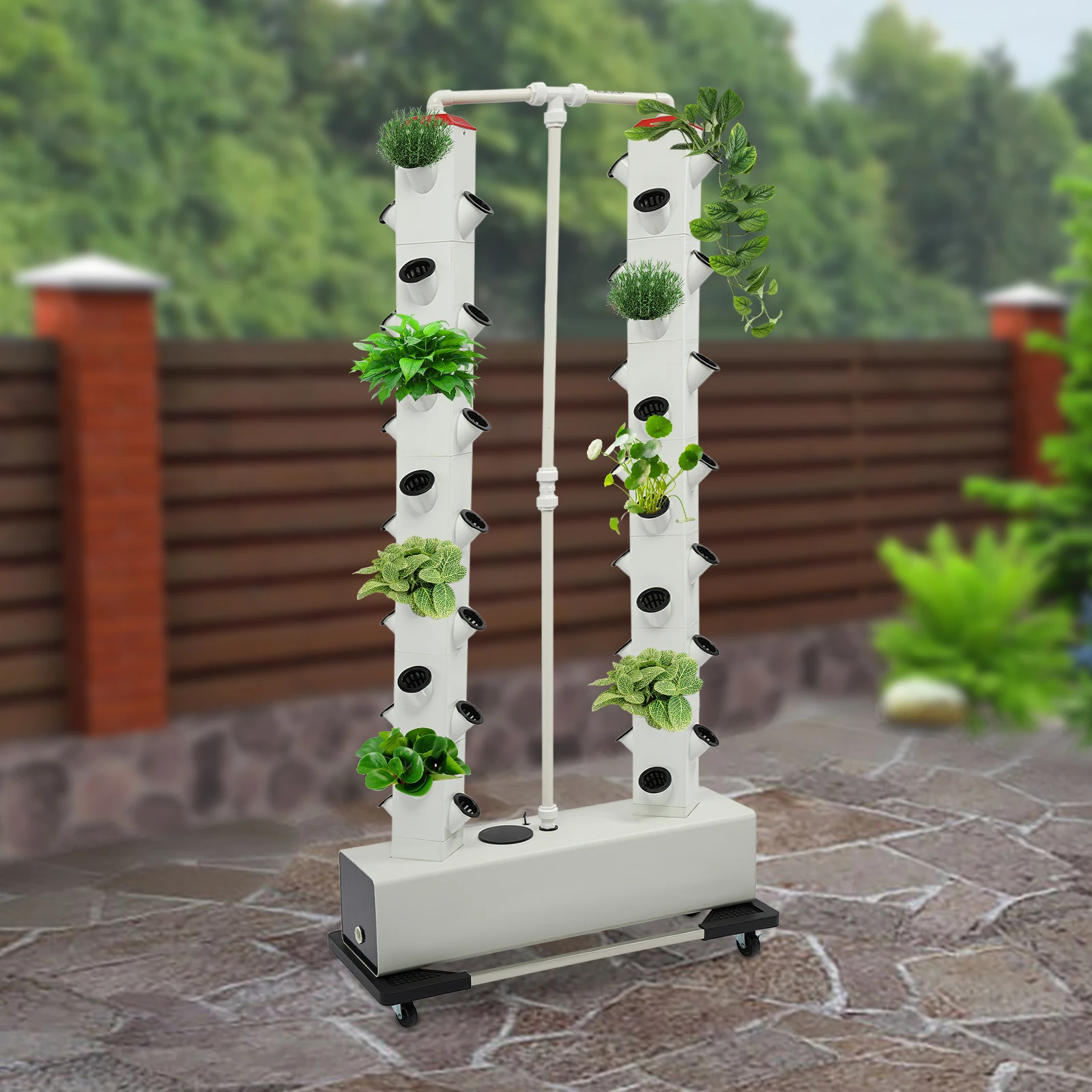 Leak-Resistant Hydroponic Growing Kit Easy to Install Vertical Planter Germination Kit for Garden/Office/Balcony