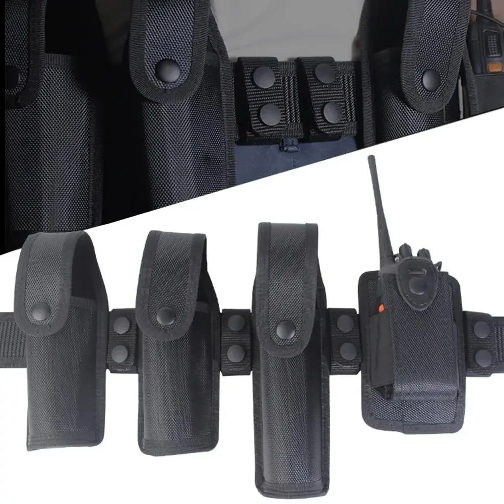 4Pcs Tactical Belt Buckle Heavy Duty Belt Keeper Portable Webbing Strap Military Belt Equipment Accessories for Outdoor Sports