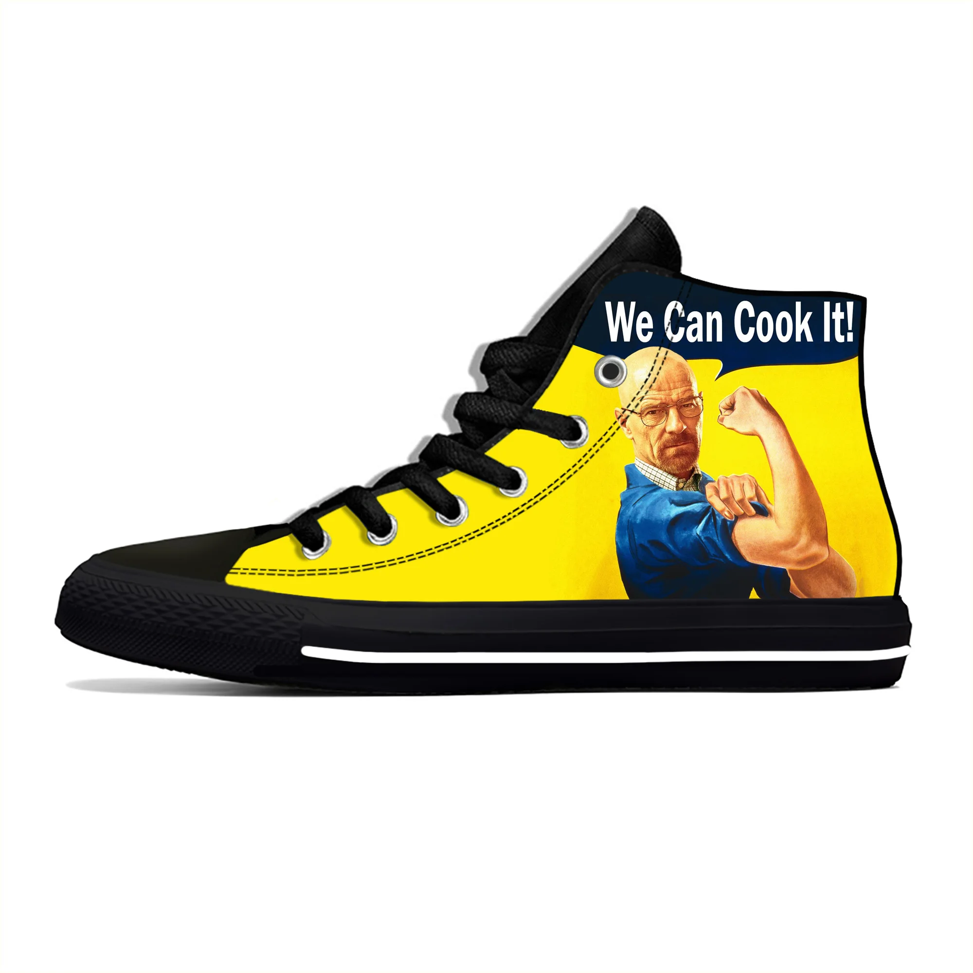 

Высокие кроссовки с 3D-принтом из фильма «во все тяжкие»