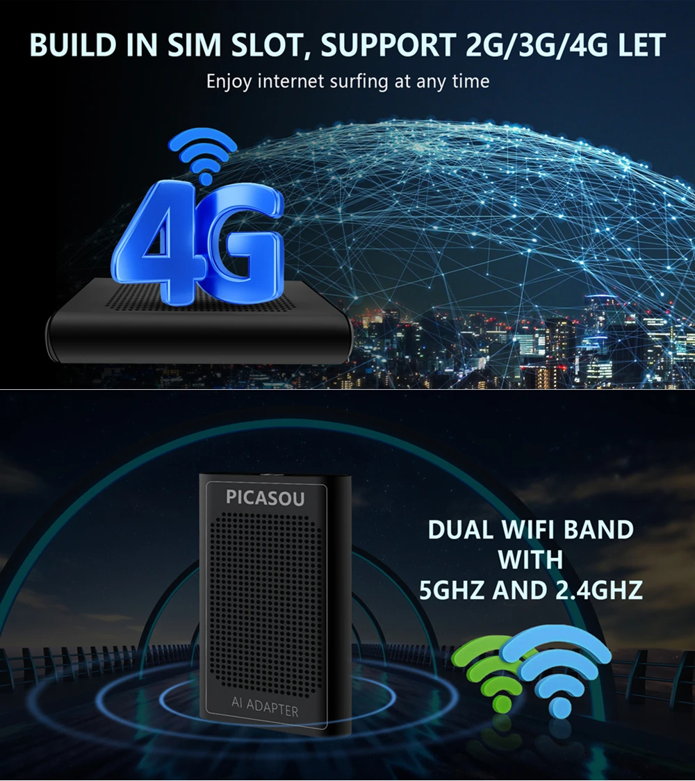 PICASOU-ȵ̵ 10 ī÷ Ai ڽ Ƽ̵ ڵ ڵ  ÷̾ TV ø ڽ  ý ڵ ÷  4G + 64G, ȵ̵ 10 ø