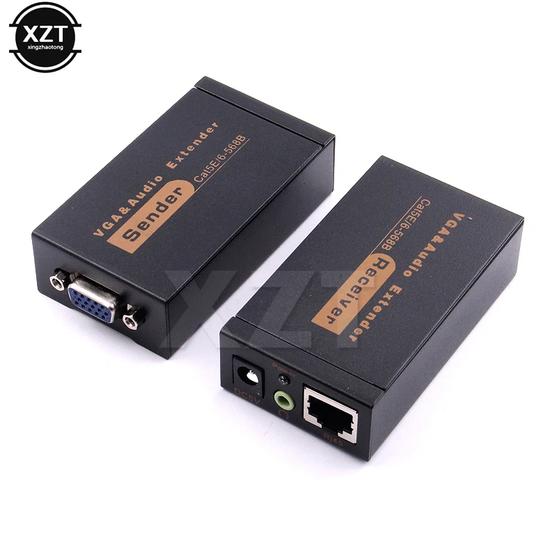 ǰ VGA   Ȯ,  RJ45 CAT5e/6 1080P HD Ȯ , 100M 328ft