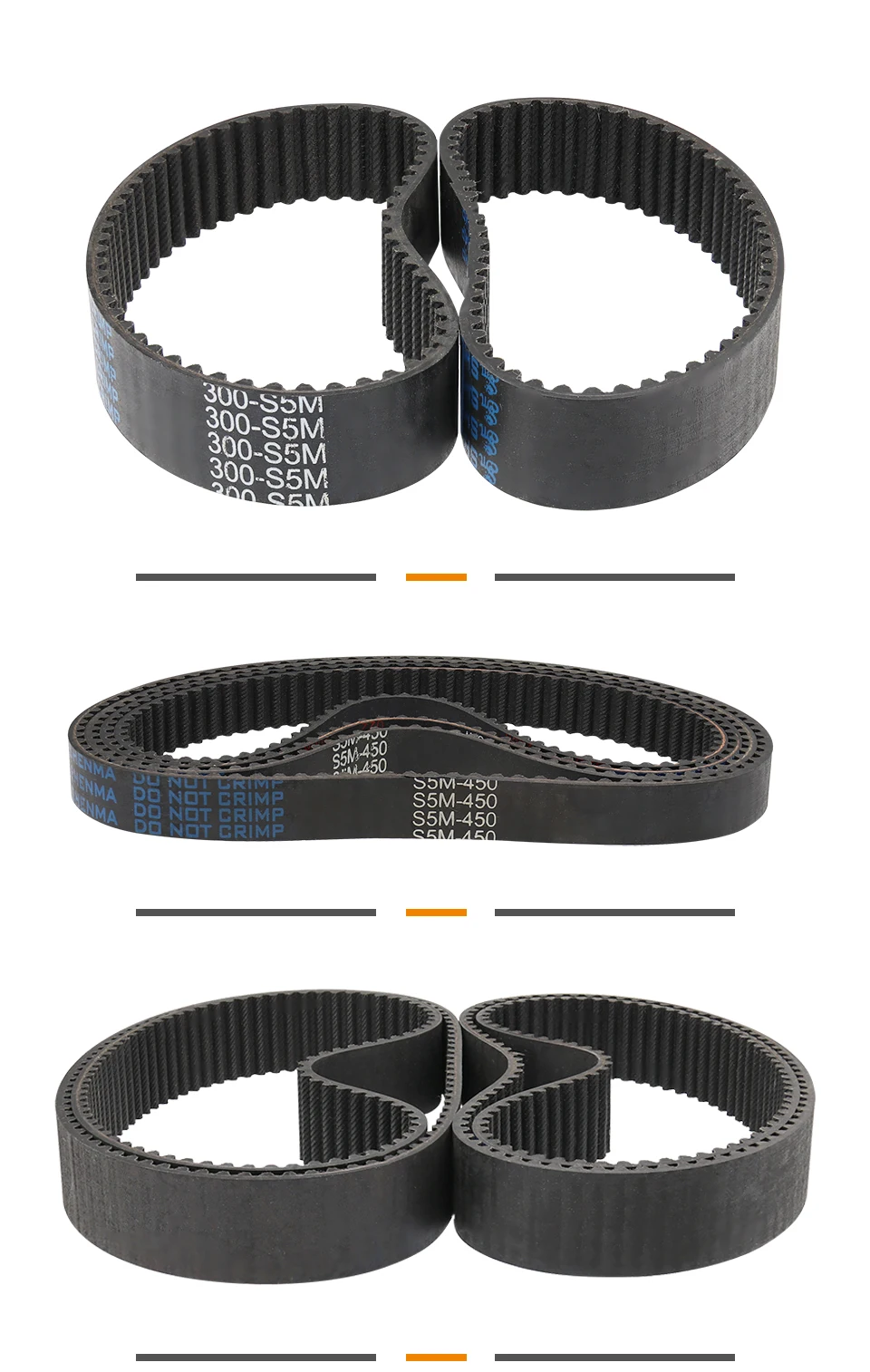 correia dentada, S5M-525, 530, 535, 545, 550,