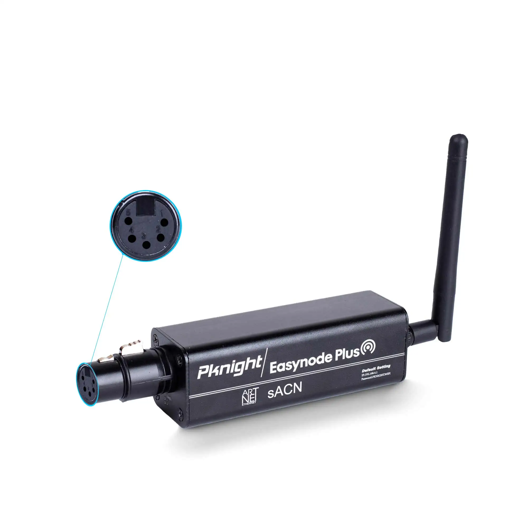 蛍光灯・電球 Pknight EasyNode Plus ArtNet sACN DMX 1-mian-pknight-artnet-dmx-