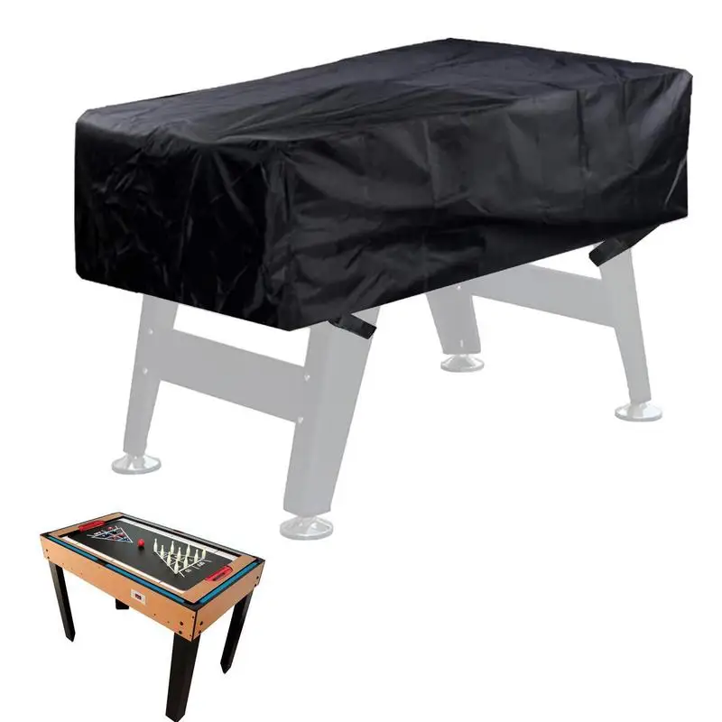 

Pool Table Cover UV-resistant Rectangle Tablecloth Outdoor Table Cover Waterproof Heavy Duty Deck Furniture Cover With Straps