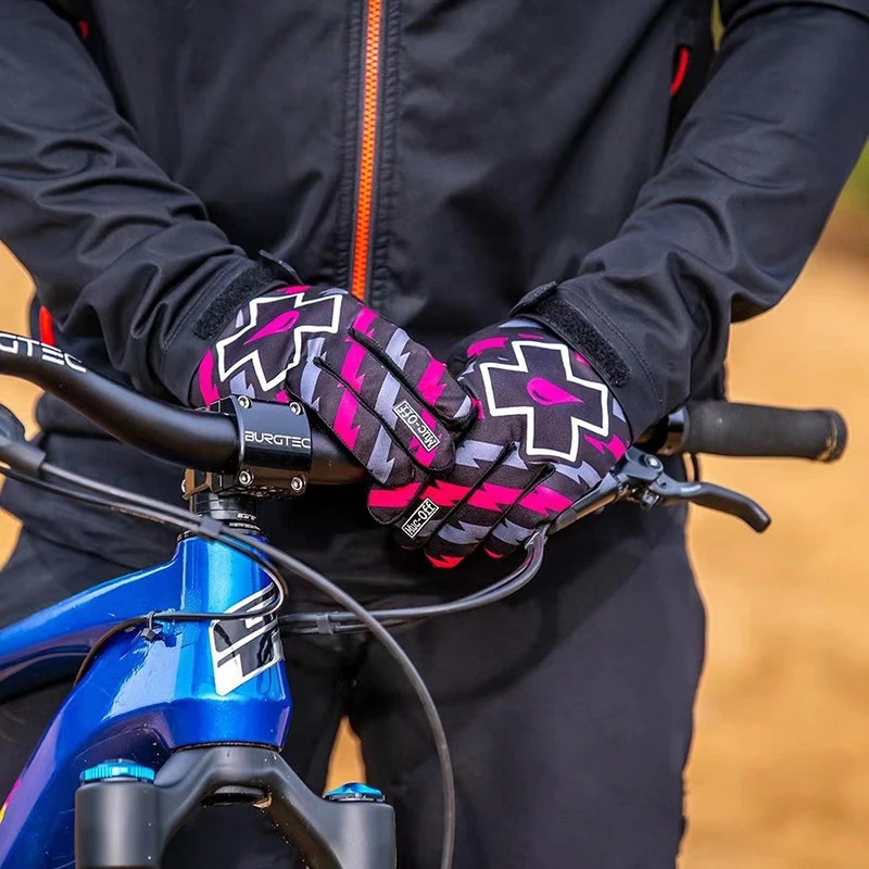 New Cycling Muc Off Guanti Da Moto Top Mountain Bike Mx Glove Guanti Da Moto Rosa Top Motocross Glove Men Bmx Glove 2023