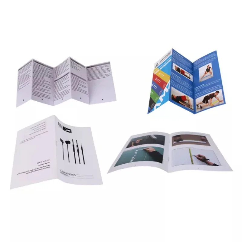 

custom Cheap bulk printing paper flyer catalogue brochure booklet instruction manual Printing
