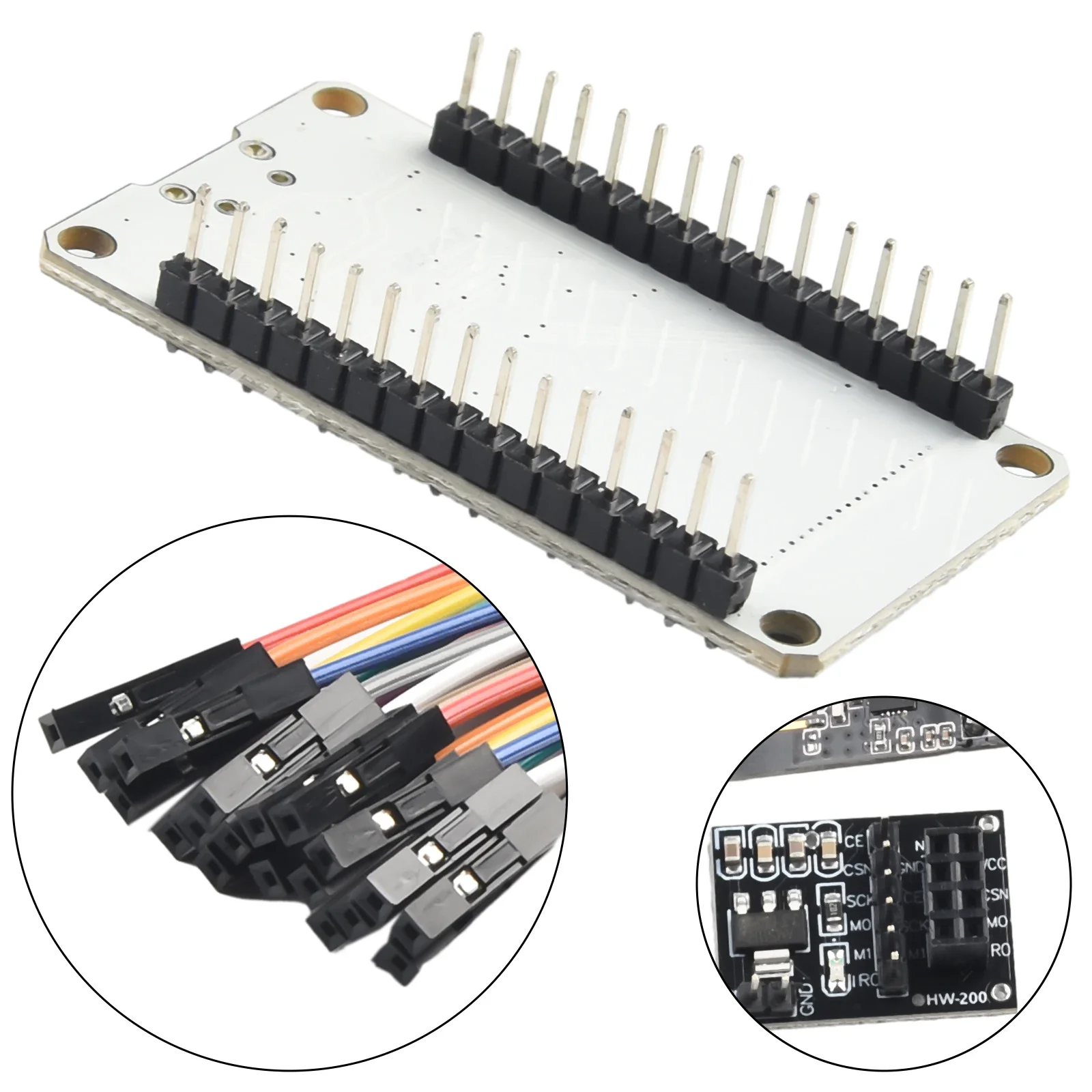 OpenDTU For Hoymiles DIY Kit ESP32+NRF24L01+Cable+ Display+Module + Socket Plug-and-play Ready For Hoymiles Inverters opendtu kit