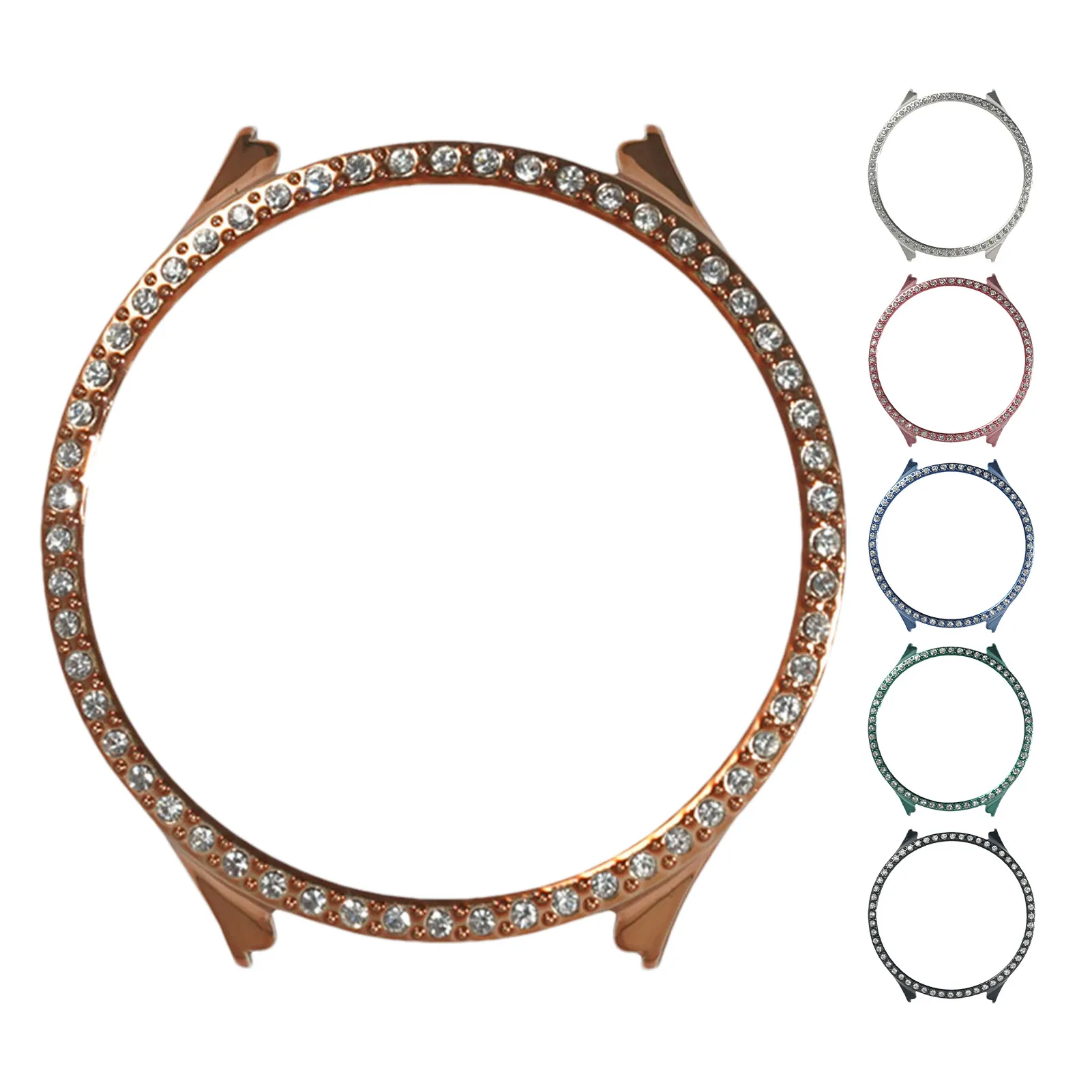 Cornice Diamantata Per Samsung G-Alaxy Watch 5 44Mm Custodia Protettiva Custodia In Tpu Anello Paraurti G-Alaxy Watch 5