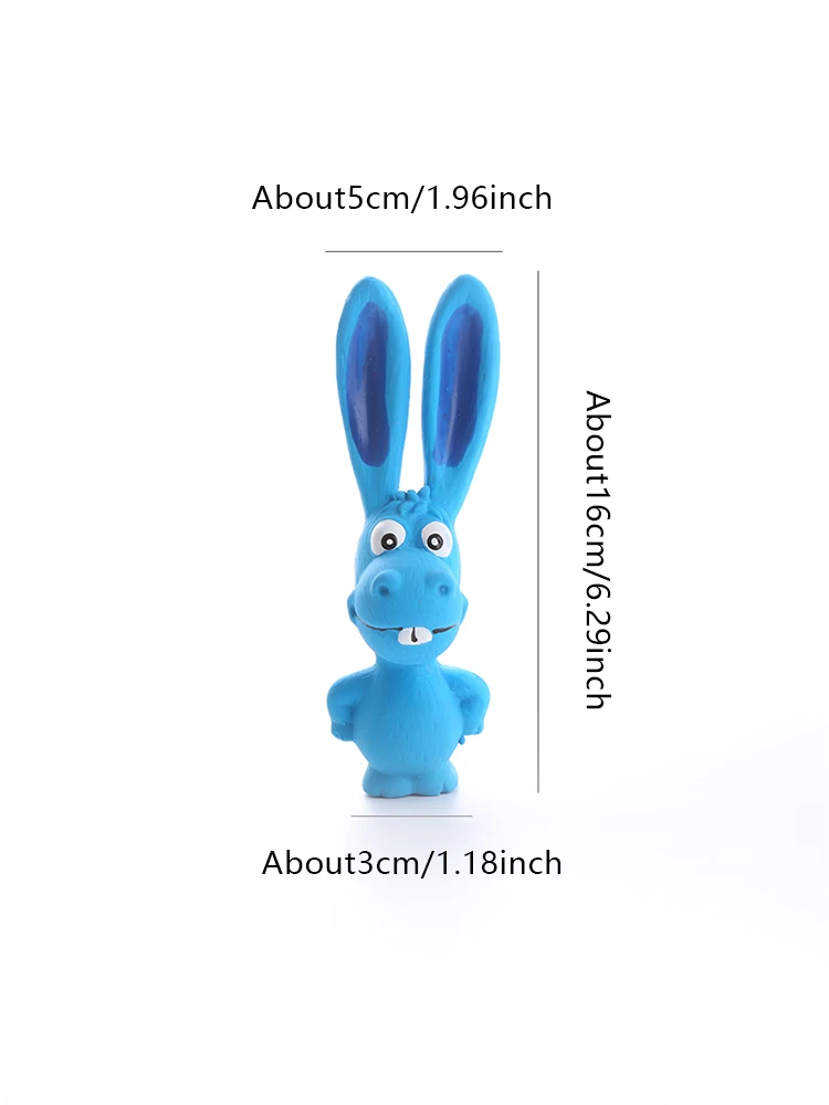 Dog toy Naughty rabbit dog latex chew toy