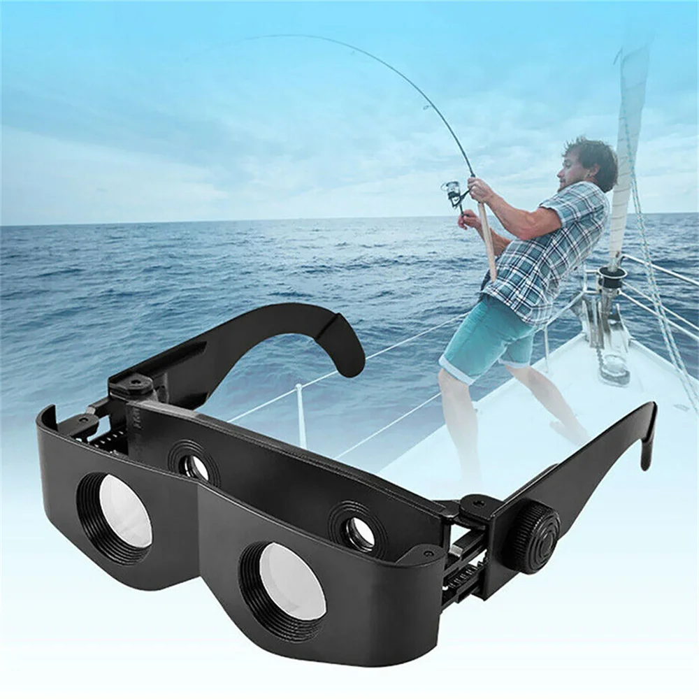 Description Picture 2 of itemTelescope Glasses Hands-Free Fishing Sunglasses Outdoor Glasses Telescopic Magnifier Binoculars For Sports Sightseeing Fishing
