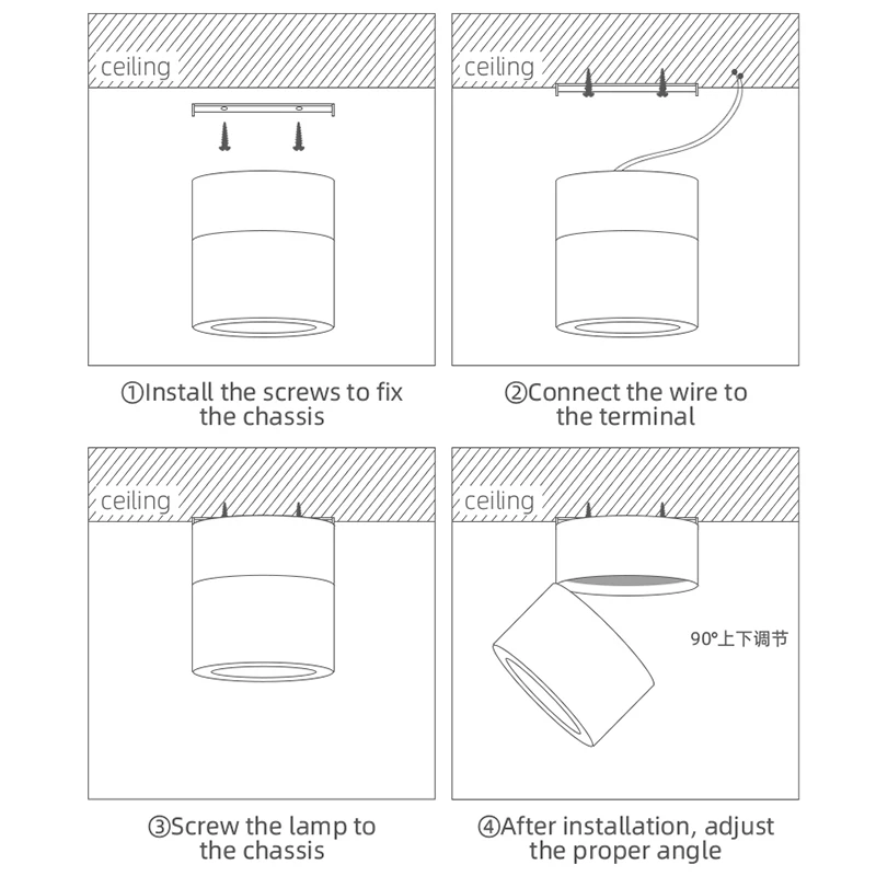 LED Downlight 3 Colour Change Home-Appliance Decor Spotlight Indoor Ceiling Lamps Room Fixtures Bedroom Lustre Lights led downlight