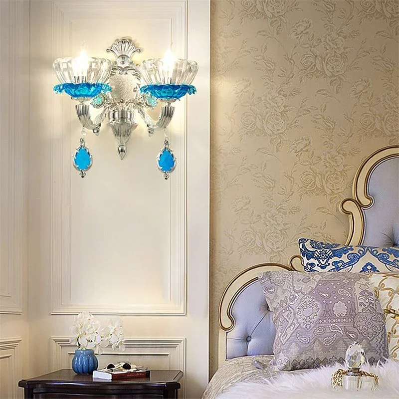 KERWIN European Crystal Wall Lamp 3