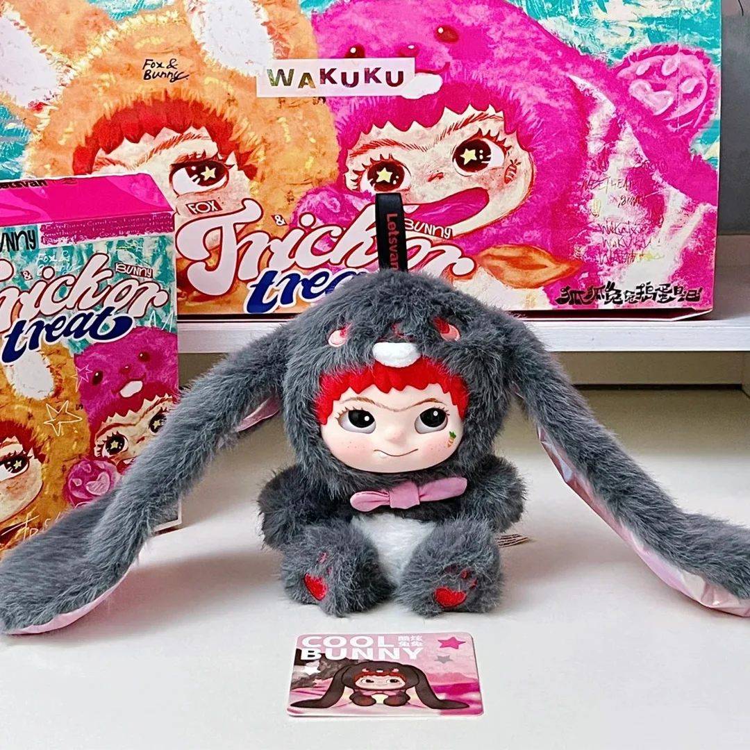 WAKUKU Rabbit & Fox Series Plush Vinyl Blind Box WAKUKU Mystery