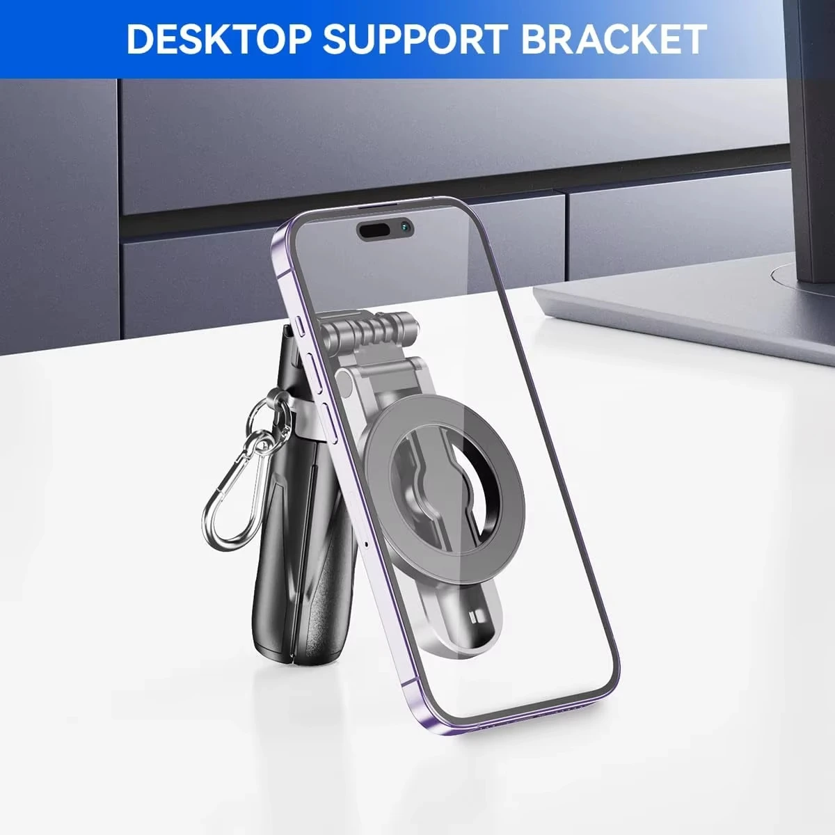 Smartphone Selfie Stick Magnetic Multi-functional Grip Magsafe For HUAWEI XIAOMI SAMSUNG