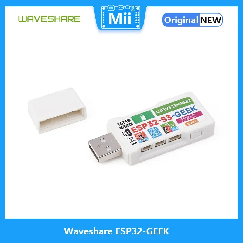 Waveshare ESP32-GEEK  , ESP32-S3R2 Ʈѷ Ĩ , 1.14 ġ 65K ÷ LCD, WiFi 