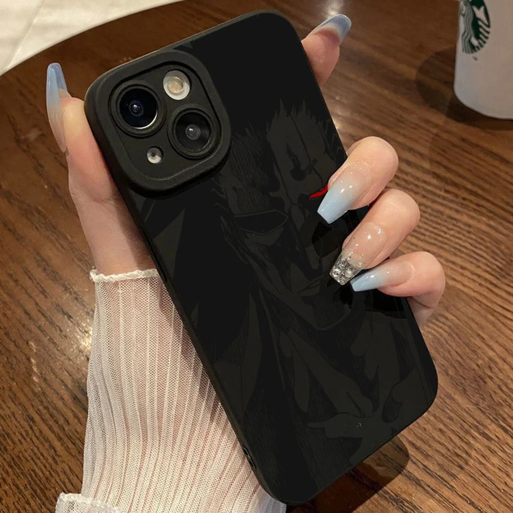 Hot Anime Attack On Titan Full Screen Silicone Phone Case
