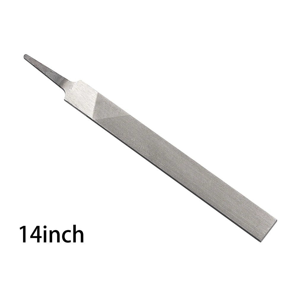 High Carbon Steel Flat Head File Coarse Medium Fine Tooth Deburring Wood Trimming Carpenter Metal Grinding Polishing Hand Tools