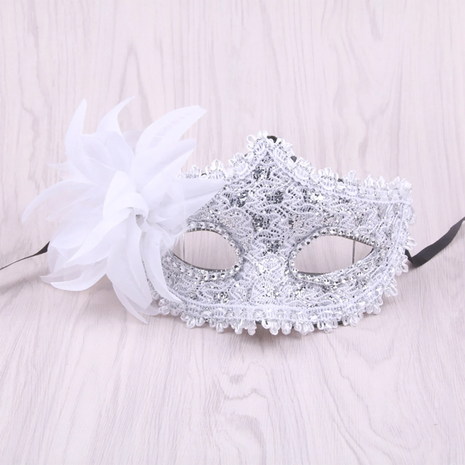 Strass Maskerade Maske glänzende Maske Party Fotografie Requisite für Weihnachten Geburtstags feier Geschenke – Detail 5