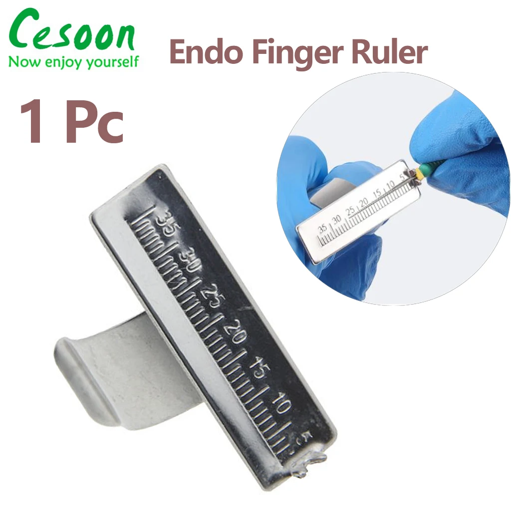 

1PC Endo Measure Scale Endodontic Dentistry Span Ring Precision Finger Ruler Gauge Instrument Laboratory Equipment Dentists Tool