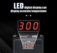 JCD Hot Air Gun 858D 700W BGA Rework Solder Station 220V / 110V For SMD SMT Heat Soldering Station Welding Repair Tools 2