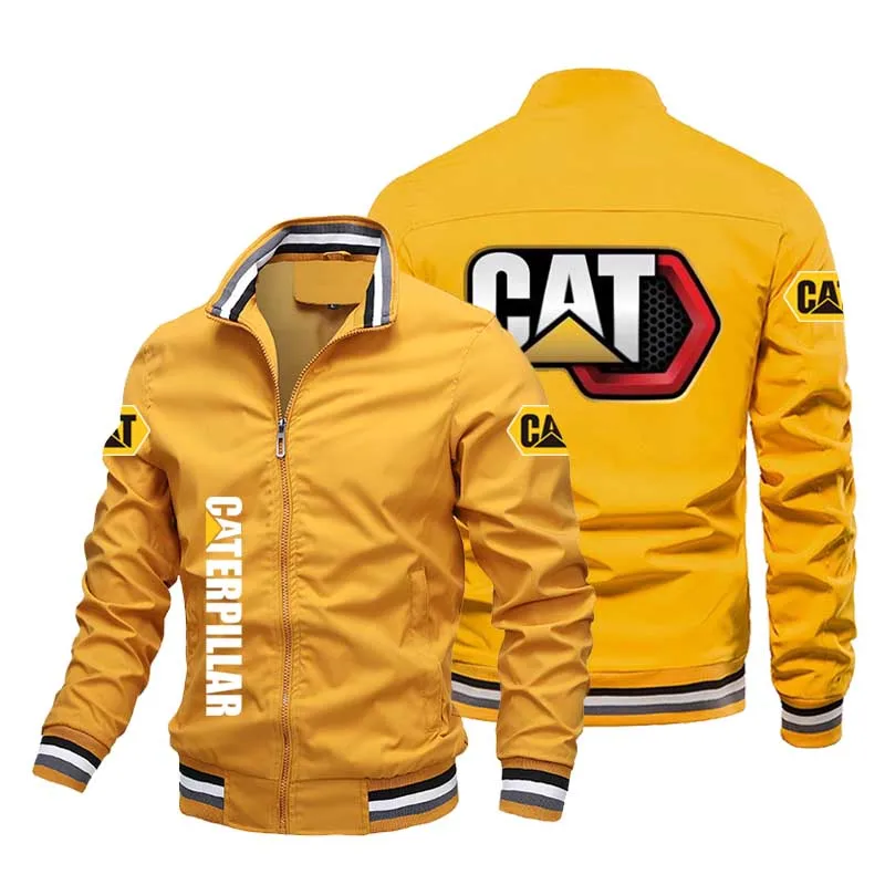 Men's standing collar cardigan jacket, motorcycle riding suit, outdoor, travel, daily, JA jacket, spring and autumn