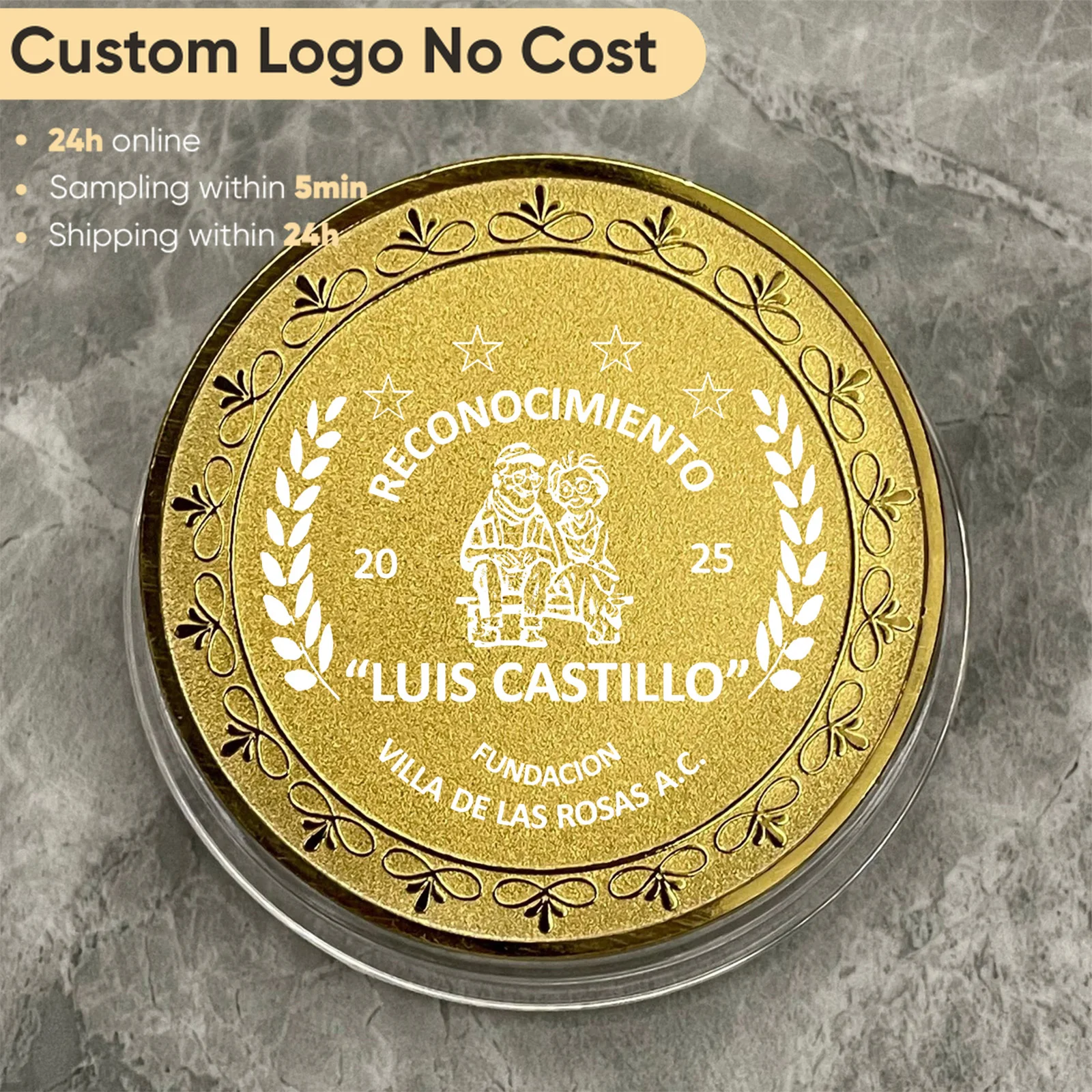 UV color printing commemorative coins metal DIY engraving commemorative medals personalized creative gifts
