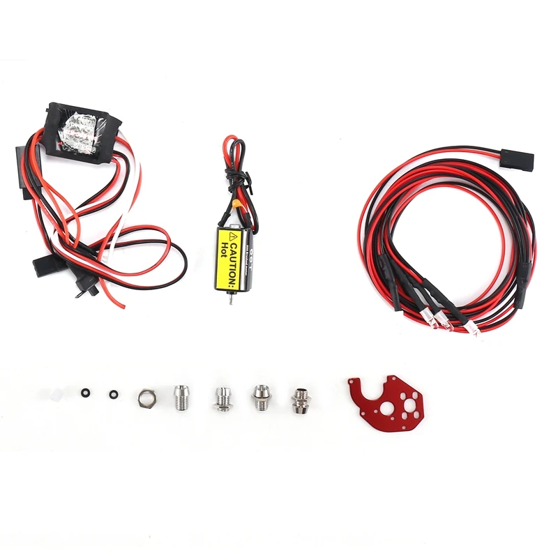 

Щеточный двигатель 050 66T, 30A ESC, 2, белые, 2, красные Φ для Axial SCX24, 1/18, 1/24, 1/28, 1/32, Радиоуправляемая машинка