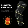 1 PCS Sports Basketball Kneepads Elastic Foam Volleyball Knee Pad Protector Fitness Gear Anti-collision Training Support Bracers 4