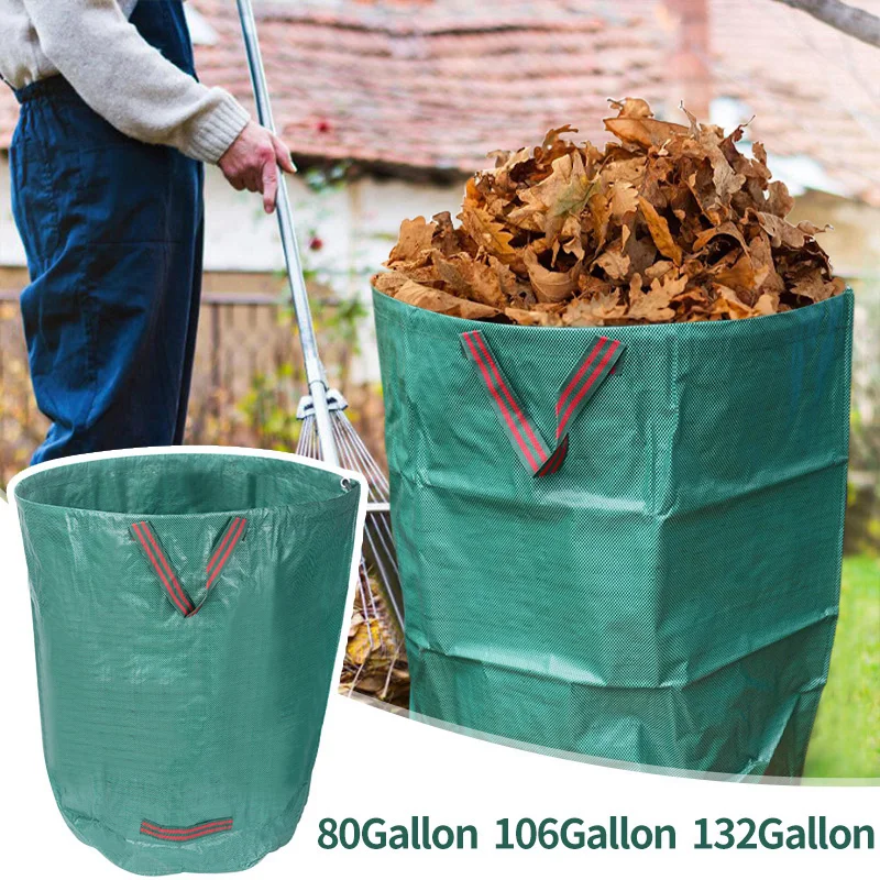 Leaf Bag For Collecting Leaves, Reusable Heavy Duty Gardening Bags