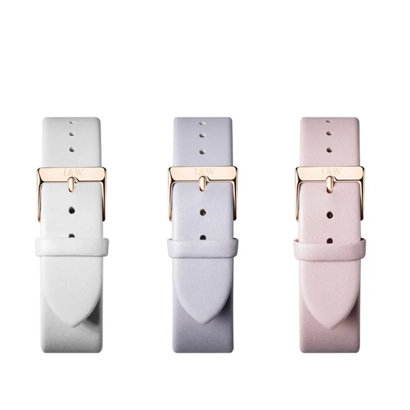 Ремешок из натуральной телячьей кожи для наручных часов I & W CARNIVAL 3002L, оригинальный браслет для часов, 18 мм