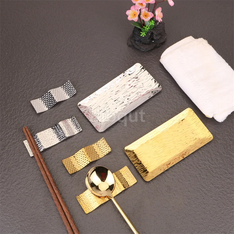 Hammered Exquisite Stainless Steel Serving small Tray Living Room Bedroom Kitchen Bathroom Jewelry Storage gold decorative tray 4
