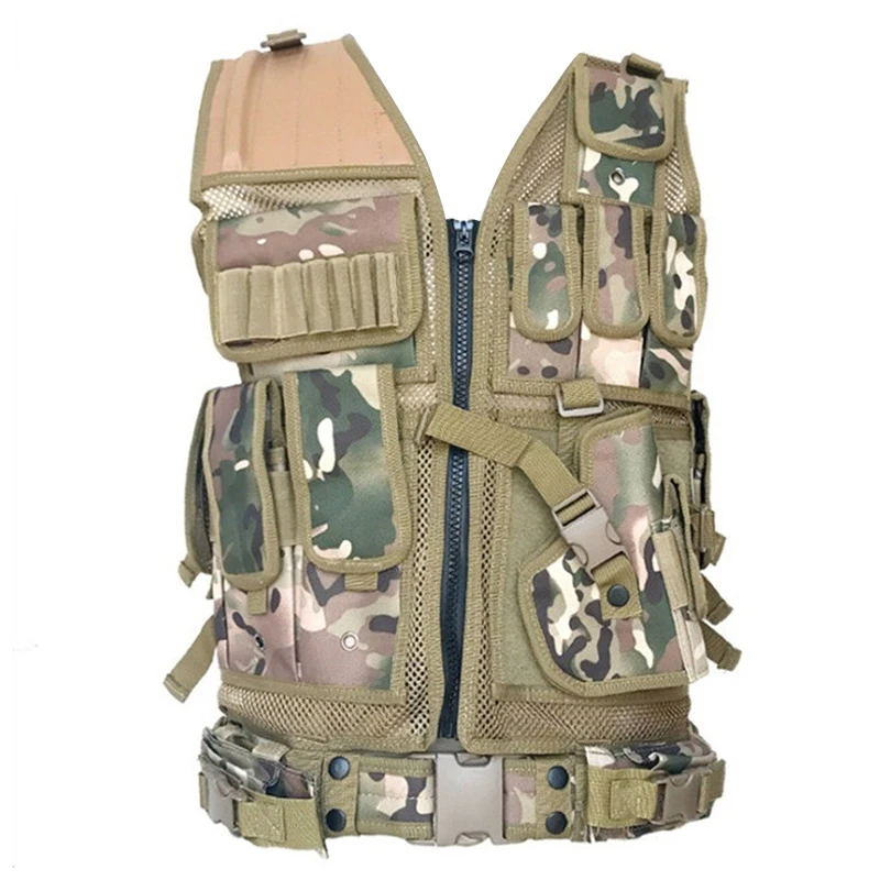 

Hunting Tactical Body Armor Military Armor Vests Mens Tactical Hunting Vest Army Adjustable Armor Outdoor CS Training Vest