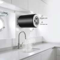 Chauffe-eau électrique marin 12V 24V 220V, chaudière en acier inoxydable, réservoir d'eau chaude isolé 10L 30L pour yacht et camping-car 5