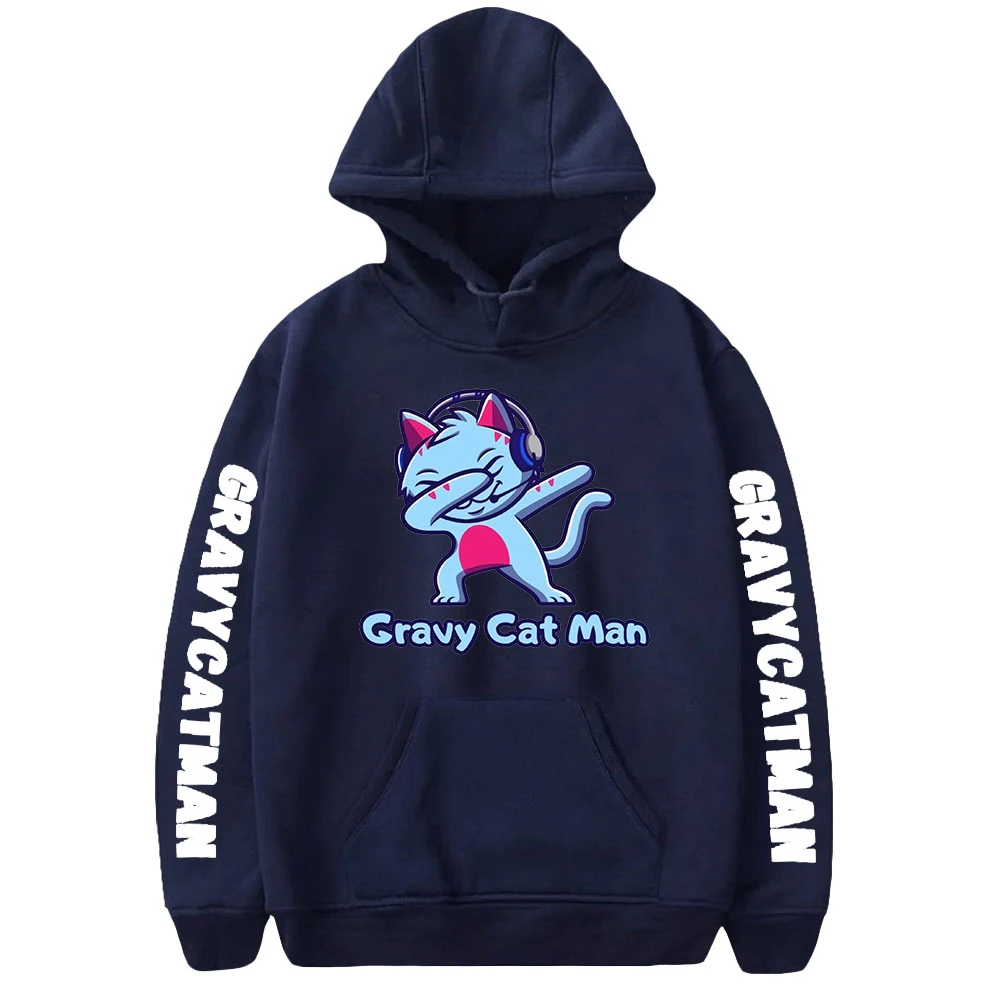 

Толстовки Gravycatman для женщин и мужчин, свитшоты, Повседневная Уличная одежда, милые пуловеры для мальчиков и девочек, повседневные топы