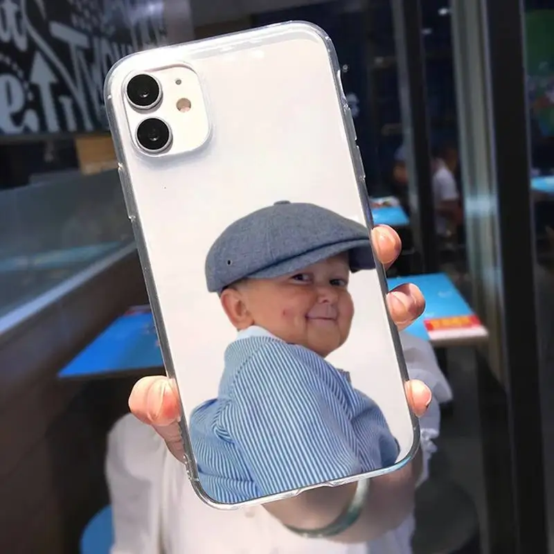 Babaite Funny Hasbulla Transparent Phone Case - Soft TPU Cover