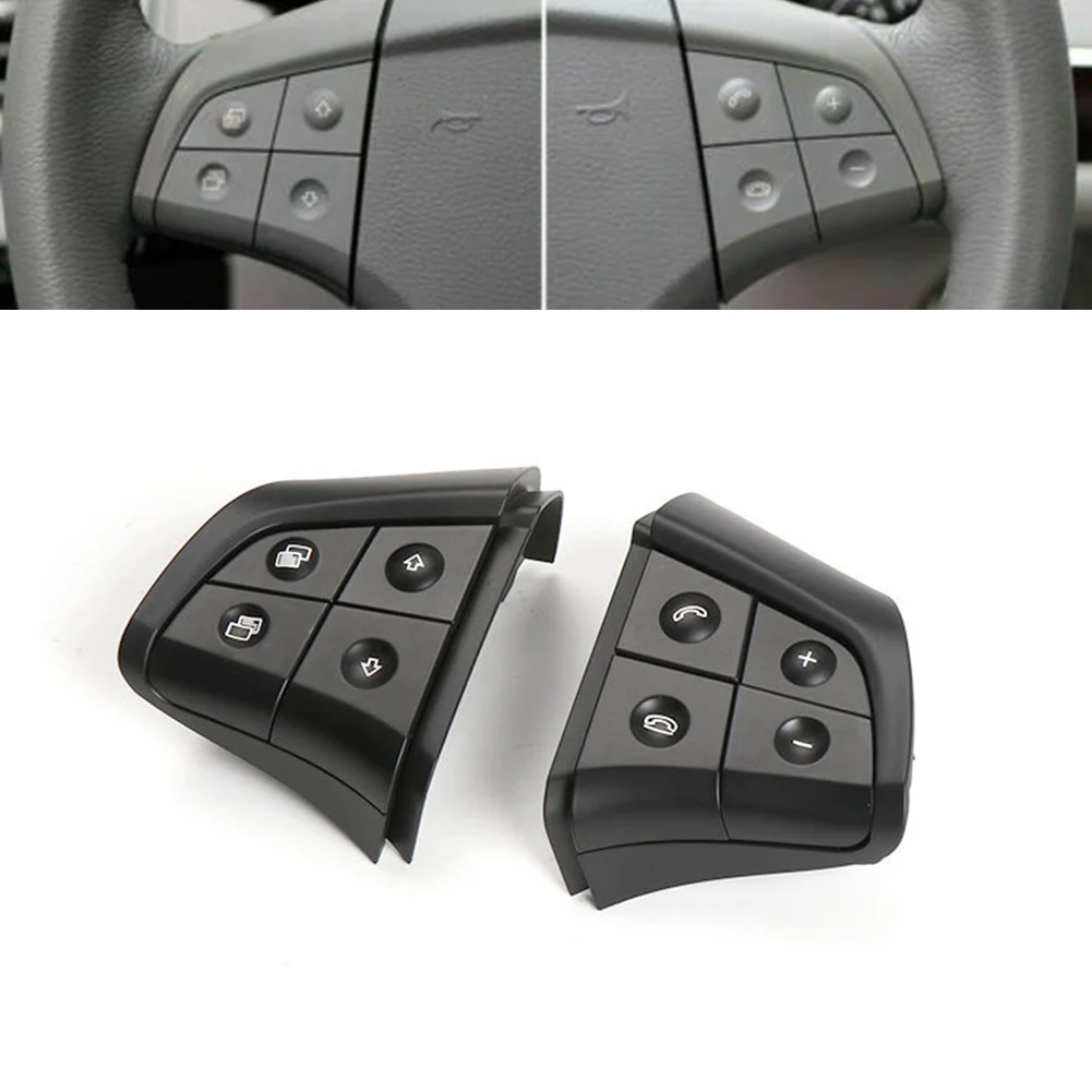 For Mercedes-Benz W164 W245 W251 Car Steering Wheel Switch Control Button  Multi-function Black 1648207910 1648208010 - AliExpress