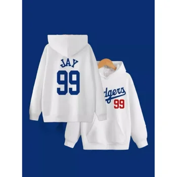 بلوفر مطبوع عالي الجودة على الموضة لعام 2025، بلوزة رياضية كاجوال فضفاضة مريحة، سترة هيب هوب كلاسيكية كلاسيكية للجنسين